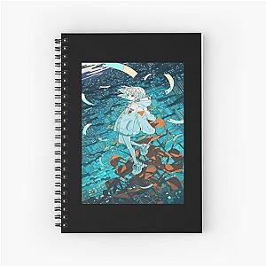 Gifts For Music Fans Great Model Perfect Blue Vintage Retro Spiral Notebook