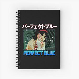 Retro Vintage Mima Kirigoe Perfect Blue Music Vintage Retro Spiral Notebook