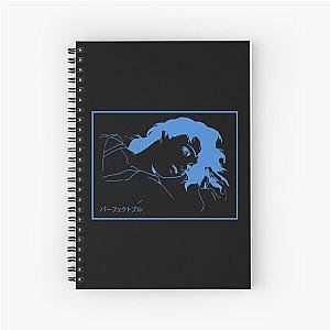 Music Vintage Retro Perfect Blue More Then Awesome Spiral Notebook