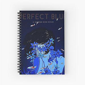 Sad Girl Perfect Blue Spiral Notebook