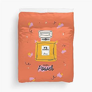 Girl Power Perfume Duvet Cover