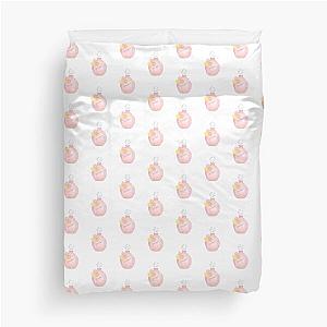 Pink floral Perfume  Duvet Cover