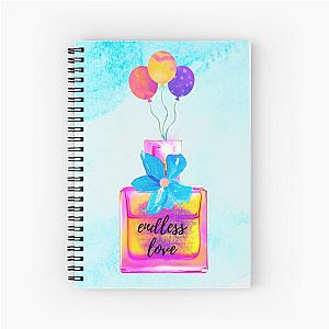 Endless Love Perfume Spiral Notebook