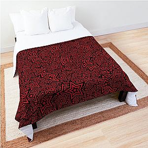 Star Pattern Persona 5 Red & Black Comforter