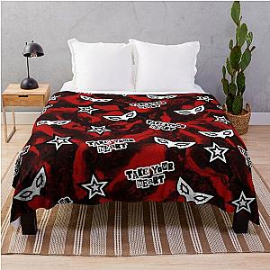 Tie Dye Persona 5 Throw Blanket