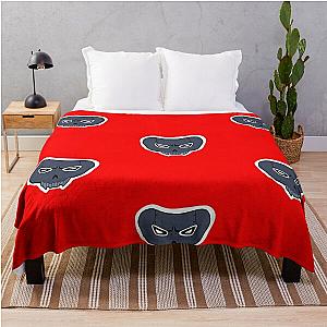 Persona 5 SkullRyuji Mask (RED) Throw Blanket