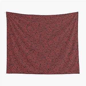 Star Pattern Persona 5 Red & Black Tapestry