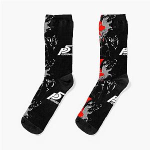 Persona 5 makoto artwork Socks