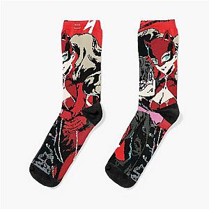 Persona 5 pixel Socks