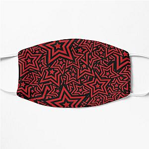 Star Pattern Persona 5 Red & Black Flat Mask