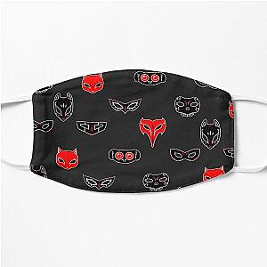 Persona 5 Masks Collage Flat Mask