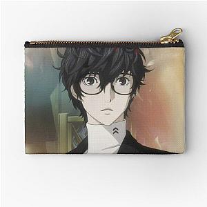 Persona 5 Joker Akira Kurusu Ren Amamiya Zipper Pouch