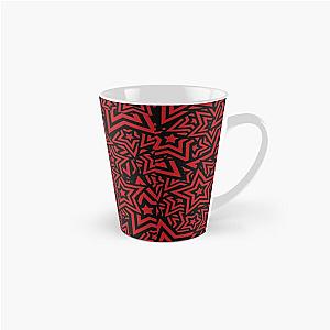 Star Pattern Persona 5 Red & Black Tall Mug