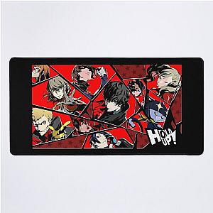 Persona 5 Royal "Hold Up!" Shattered Glass Group Collage Desk Mat