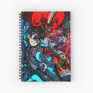 Persona 5 Scramble The Phantom Strikers Cartoon Artwork Spiral Notebook