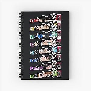 Persona 5 Royal - Phantom Thieves Cut-ins and Arcanas Spiral Notebook