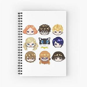 Persona 5 Main Characters  Spiral Notebook