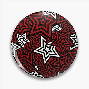 Persona 5 Menu UI Red Stars Pattern  Pin