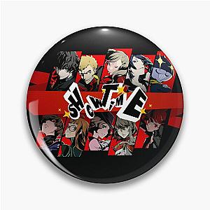 Persona 5 Royal "Showtime" Group Collage Pin