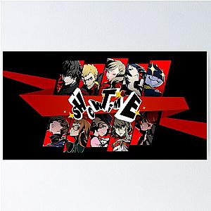 Persona 5 Royal "Showtime" Group Collage Poster