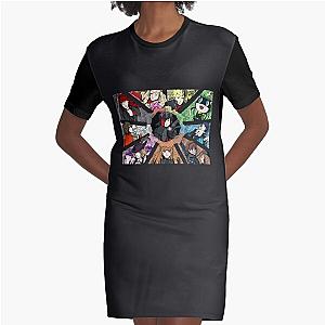 Persona 5 Royal Phantom Thieves Comic Graphic T-Shirt Dress