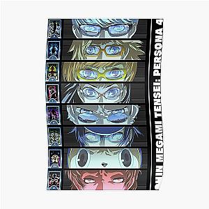 Persona 4 - Investigation Team Cut-ins and Arcanas Poster RB0307