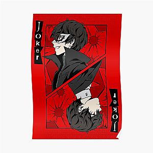 Persona 5 Joker Card Poster RB0307