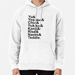 Persona 4 Character List Pullover Hoodie RB0307