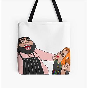 Sojiro and Futaba from Persona 5 All Over Print Tote Bag RB0307