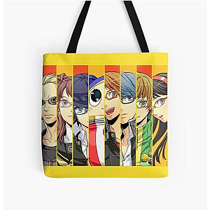 Persona 4 Golden Cast Portraits All Over Print Tote Bag RB0307