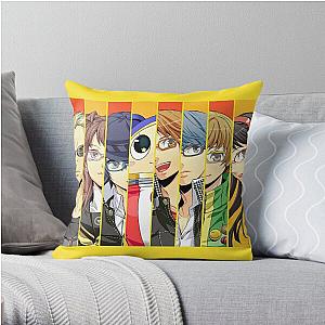 Persona 4 Golden Cast Portraits Throw Pillow RB0307