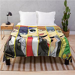 Persona 4 Golden Cast Portraits Throw Blanket RB0307