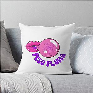 Peso Pluma Bubble Gum Throw Pillow RB1508