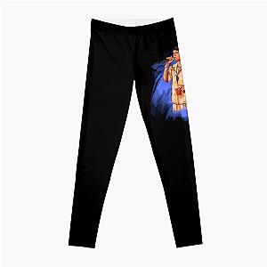 Hand drawn Peso Pluma Leggings