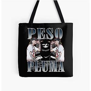 Peso Pluma Music All Over Print Tote Bag