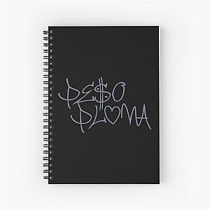 peso pluma tour 2023  lyrics		 	 Spiral Notebook