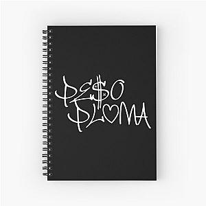 Peso Pluma Merch Peso Pluma Logo Spiral Notebook