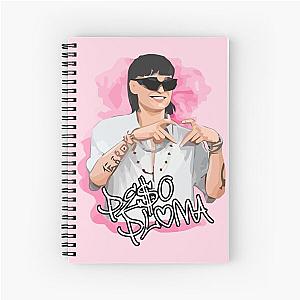 peso pluma tour 2023  lyrics		 	 Spiral Notebook