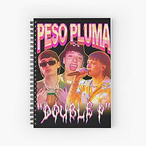 Peso Pluma Doble P Retro Spiral Notebook