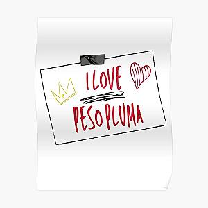 I Love Peso Pluma Poster RB1710