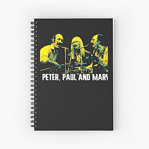 Peter, Paul and Mary. American folk group. social commentary of folk musician. Classic Spiral Notebook