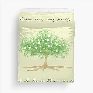 Lemon tree - Peter, Paul and Mary Duvet Cover