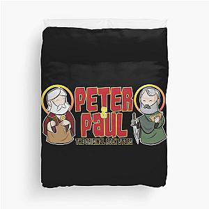 Peter and Paul. The Original Rock Stars Duvet Cover