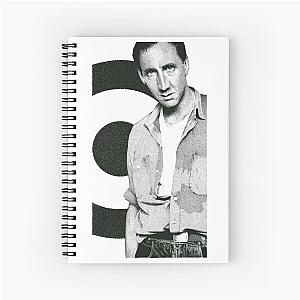 Pete Townshend art print Spiral Notebook