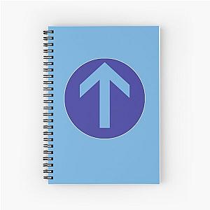 Pete Townshend target  Spiral Notebook