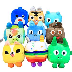 18cm Colorful Animals 9pcs/lot Pet Simulator X Plush