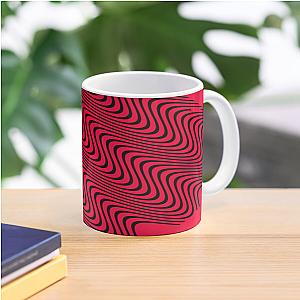 Red Wavey Pattern Mug Premium Merch Store