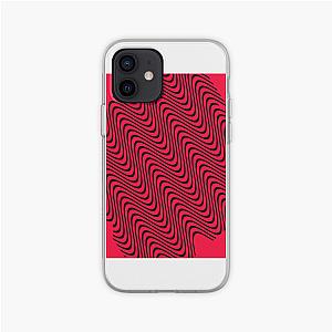 Red Wavey Pattern Phone Case Premium Merch Store