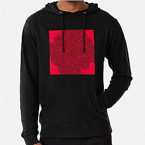 Red Wavey Pattern Hoodie Premium Merch Store