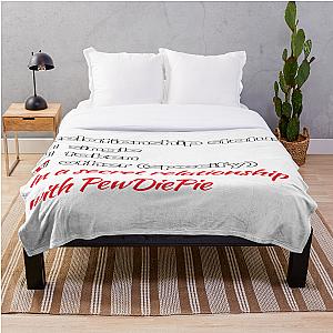 Pewdiepie Relationship  Blanket Premium Merch Store